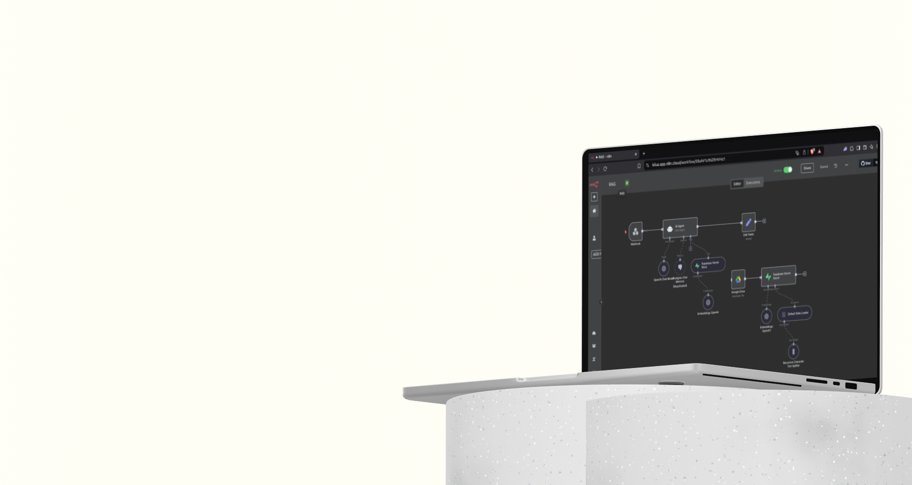 Business automation dashboard